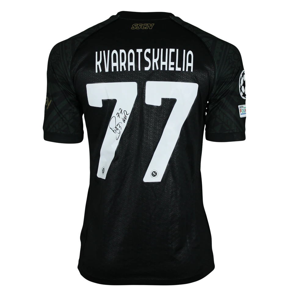 Khvicha Kvaratskhelia SSC Napoli shirt