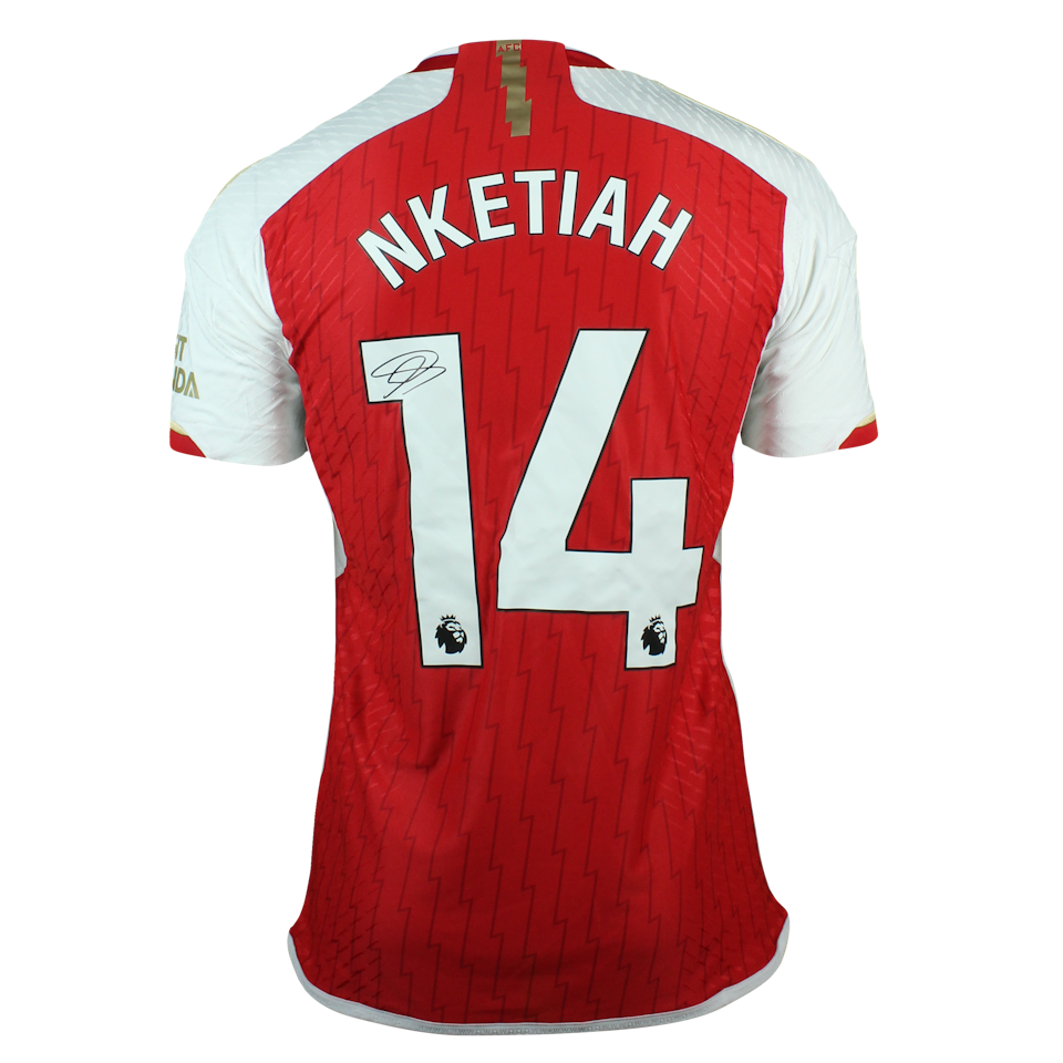 Eddie Nketiah Arsenal shirt