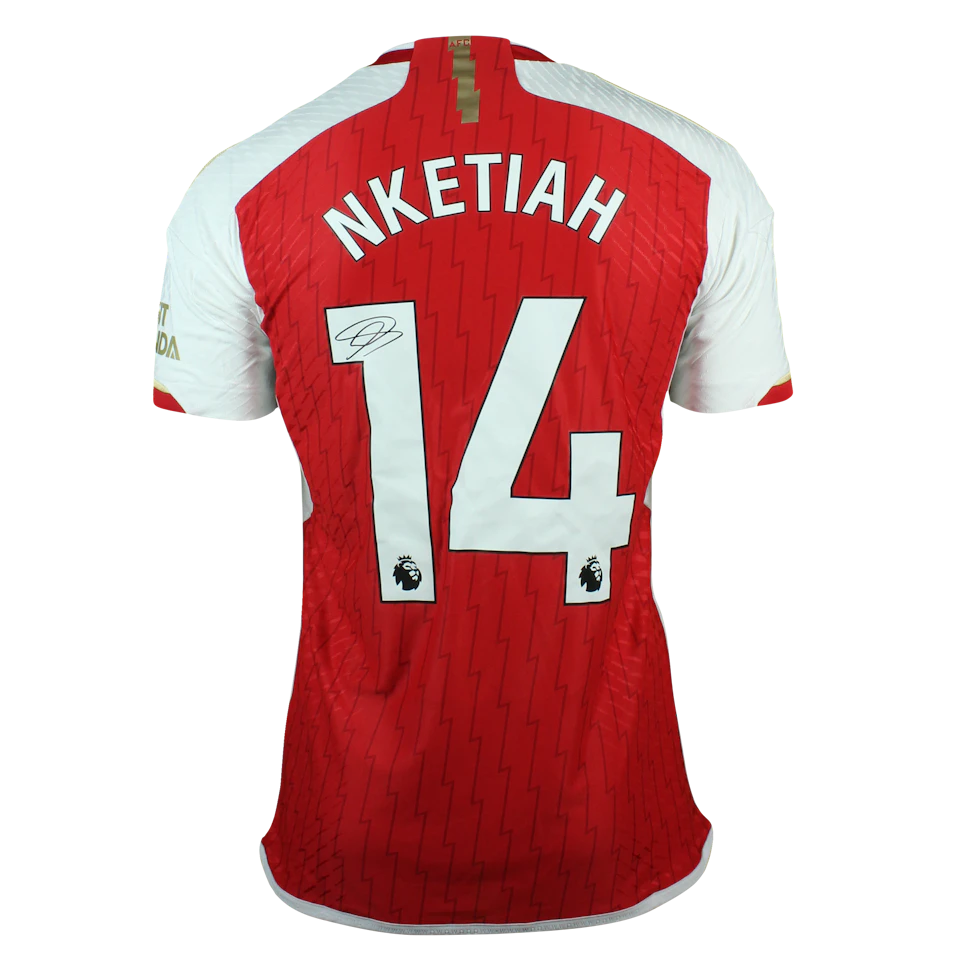 Eddie Nketiah Arsenal jersey