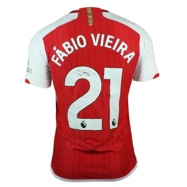Fabio Vieira Arsenal camisa.