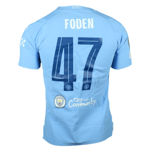 Philip Foden Manchester City shirt