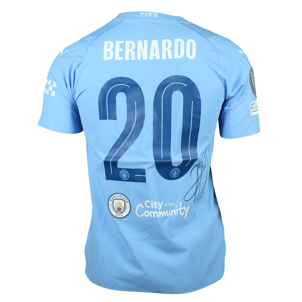 Bernardo Mota Veiga de Carvalho e Silva Manchester City shirt