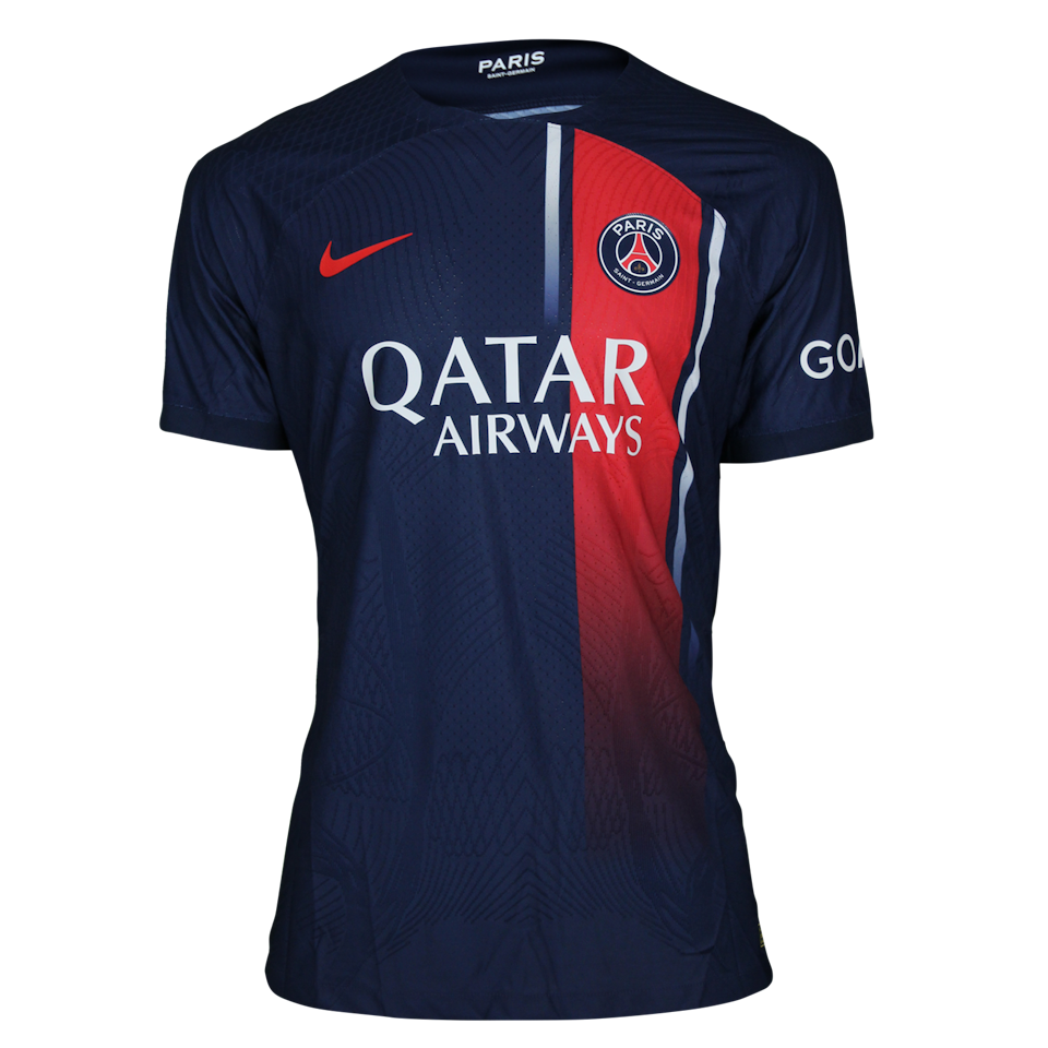 Kylian Mbappé  Paris Saint-Germain shirt