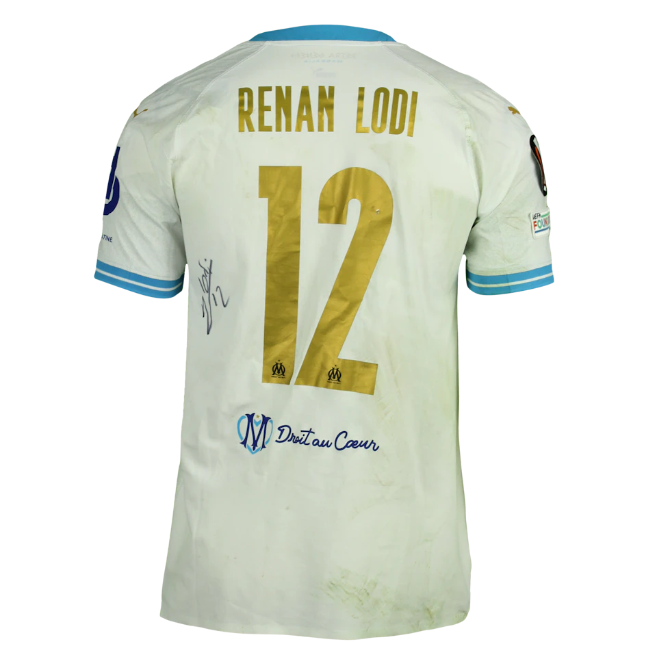 来自Olympique de Marseille的Renan Lodi球衣