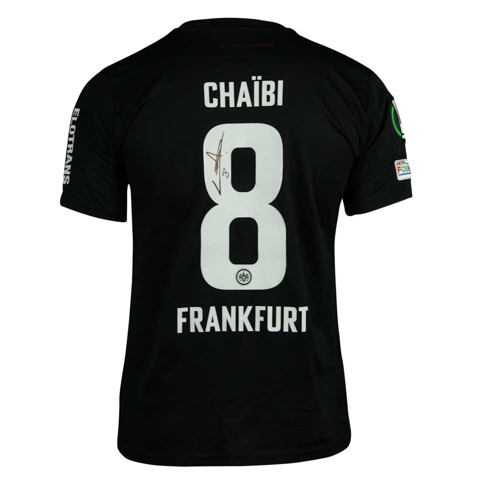 Fares Chaïbi Eintracht Frankfurt shirt