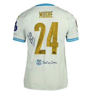 François Mughe Olympique de Marseille shirt