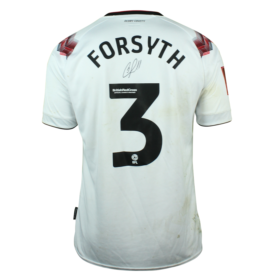 Craig Forsyth Derby County shirt