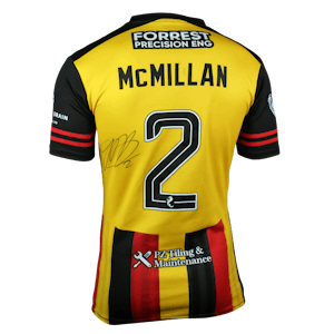 Jack McMillan Partick Thistle shirt