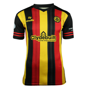 Steven Lawless Partick Thistle shirt