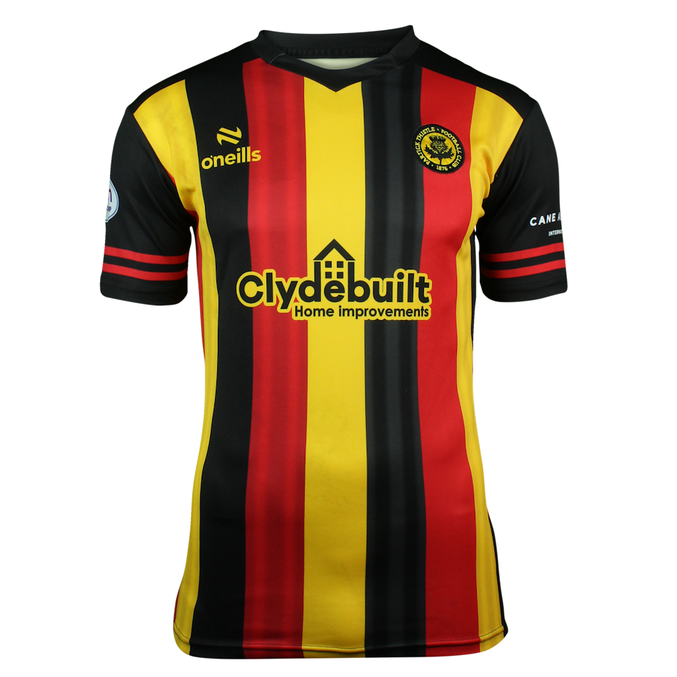 Steven Lawless Partick Thistle shirt