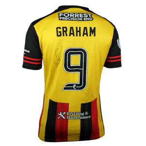 Brian Graham Partick Thistle shirt