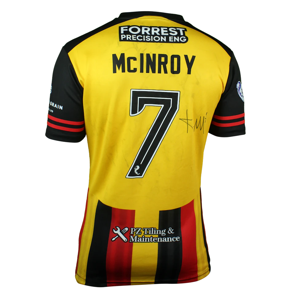 Kerr Mcinroy Partick Thistle のシャツ