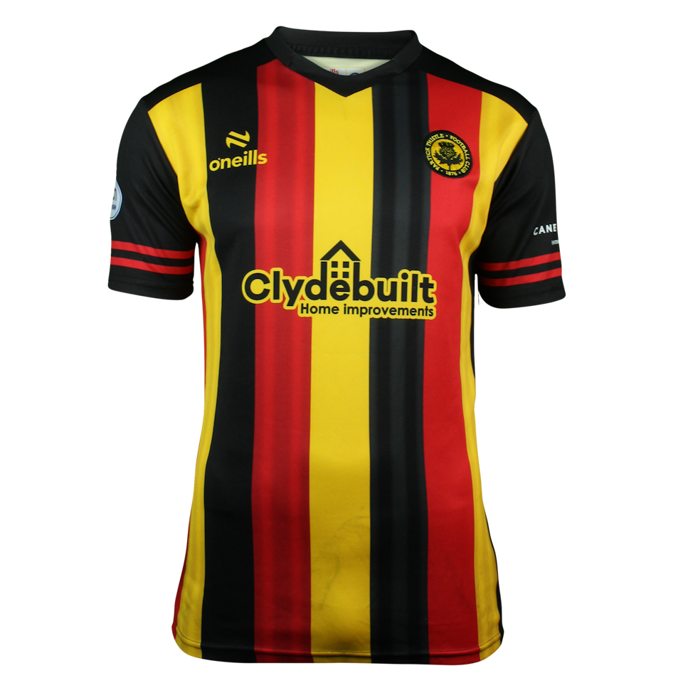 Wes McDonald Partick Thistle shirt
