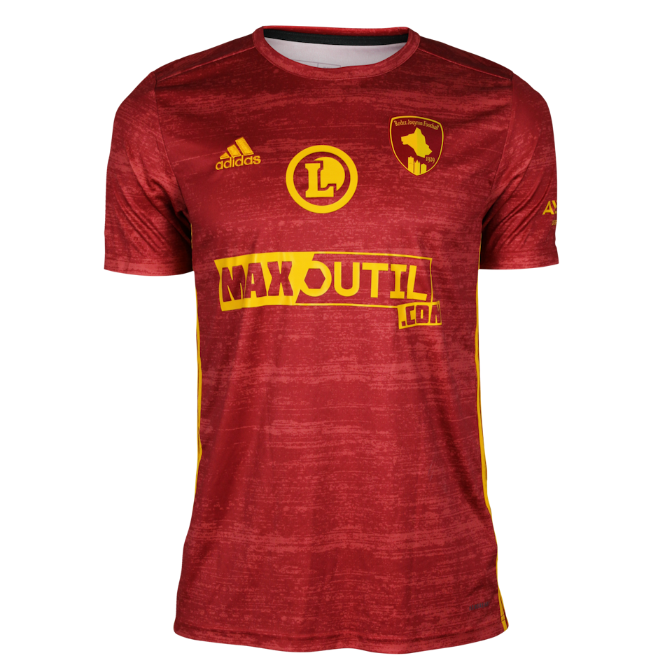 Lucas Buadés Rodez Aveyron Football shirt