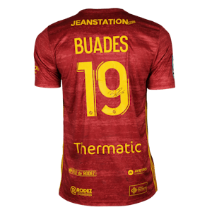 Lucas Buadés Rodez Aveyron Football shirt