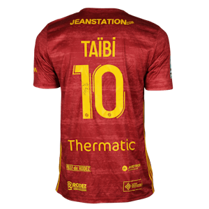 Waniss Taibi Rodez Aveyron Football shirt