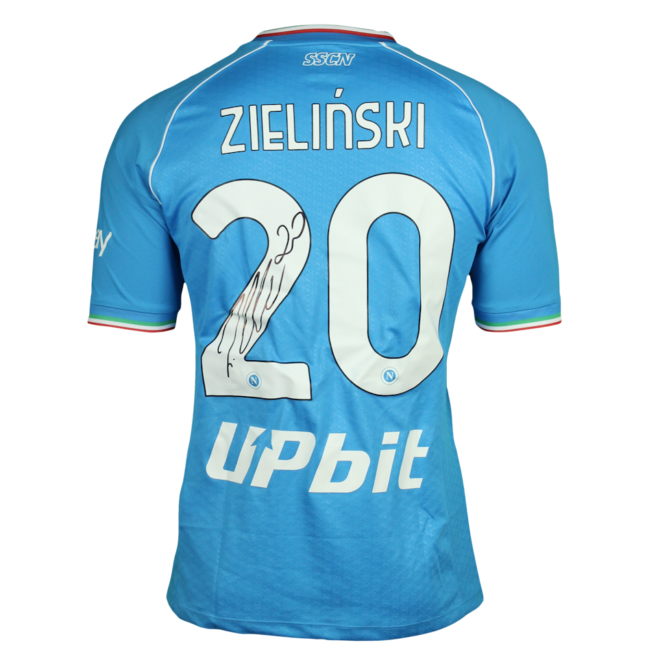 Piotr Zieliński Napoli jersey