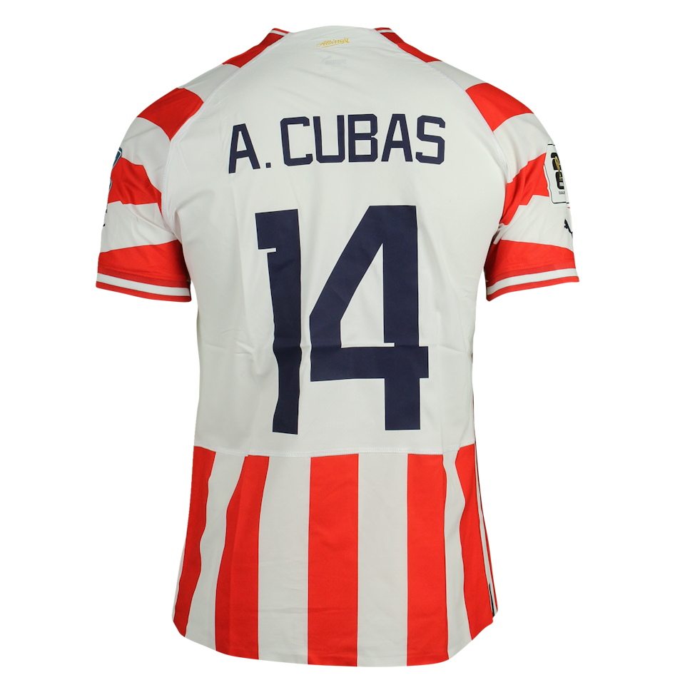 Adrián Andrés Cubas Paraguay shirt