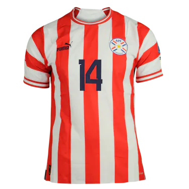 Camiseta Adrián Andrés Cubas Paraguay