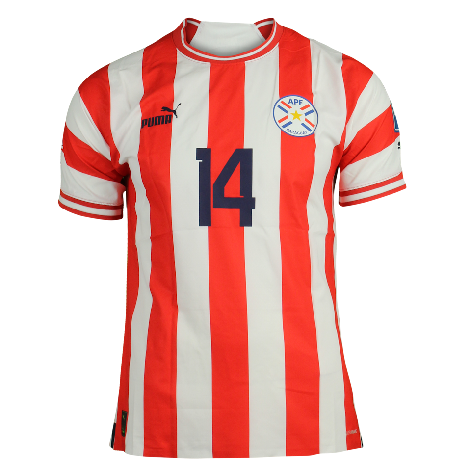 Adrián Andrés Cubas Paraguay shirt