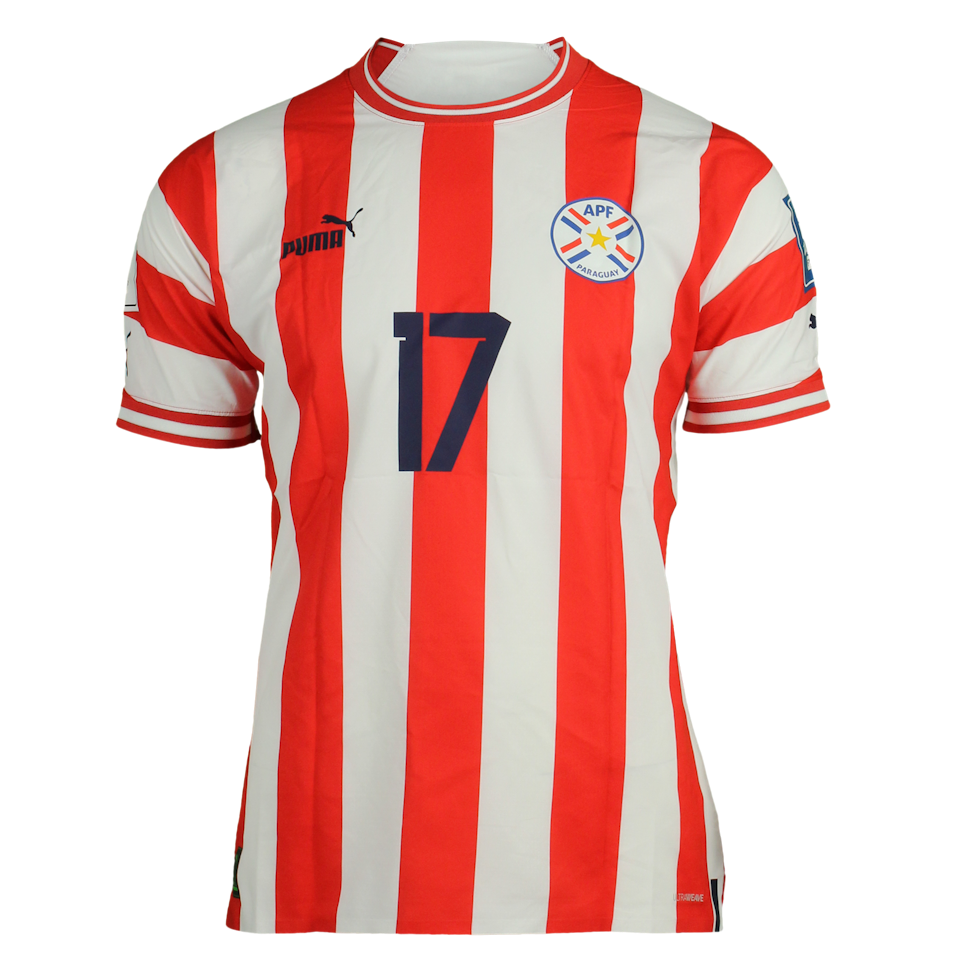 Ivan Leguizamon Paraguay shirt