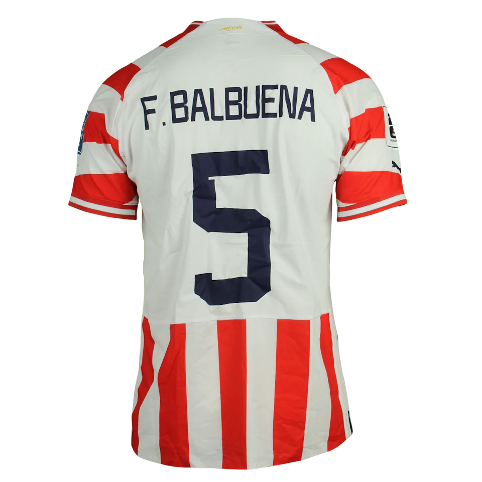 来自Paraguay的Fabián Cornelio Balbuena González球衣