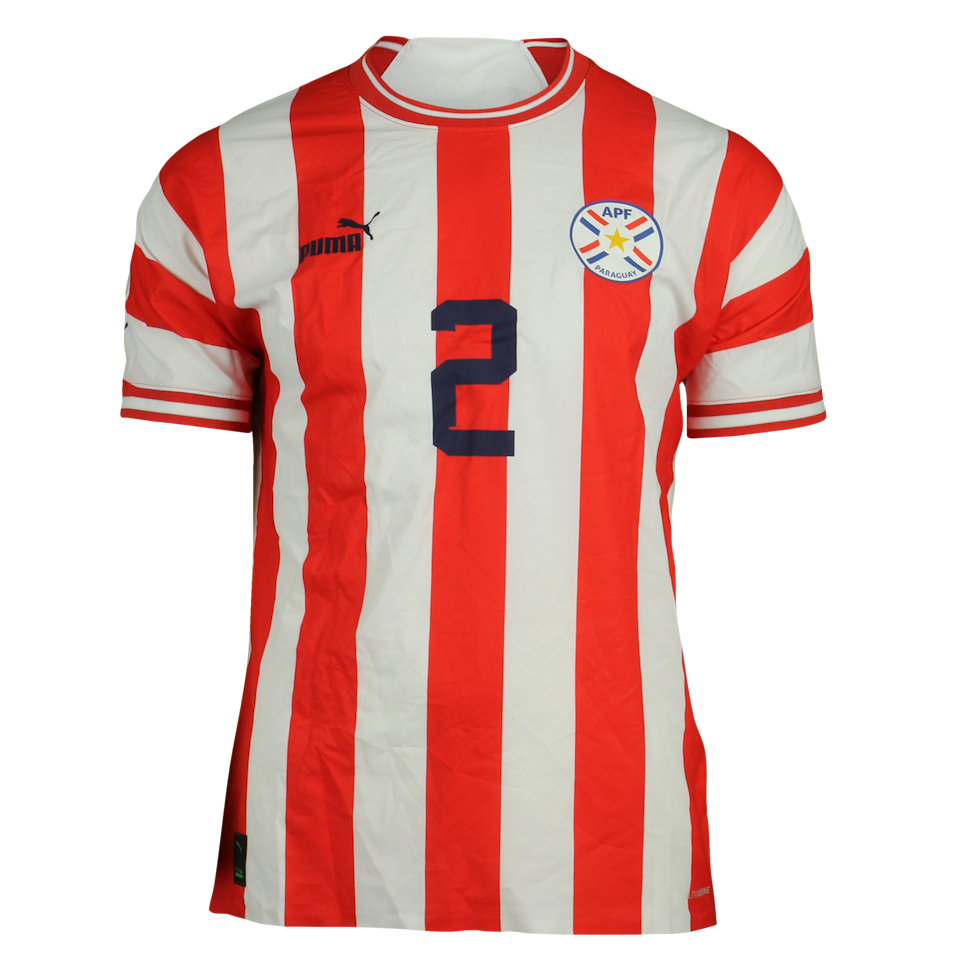 Iván Rodrigo Ramírez Segovia Paraguay shirt