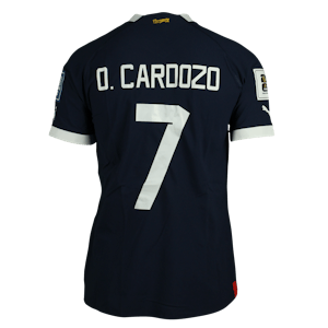 Paraguay-Trikot von Oscar René Cardozo Marín