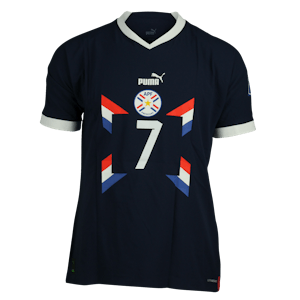 Paraguay-Trikot von Oscar René Cardozo Marín