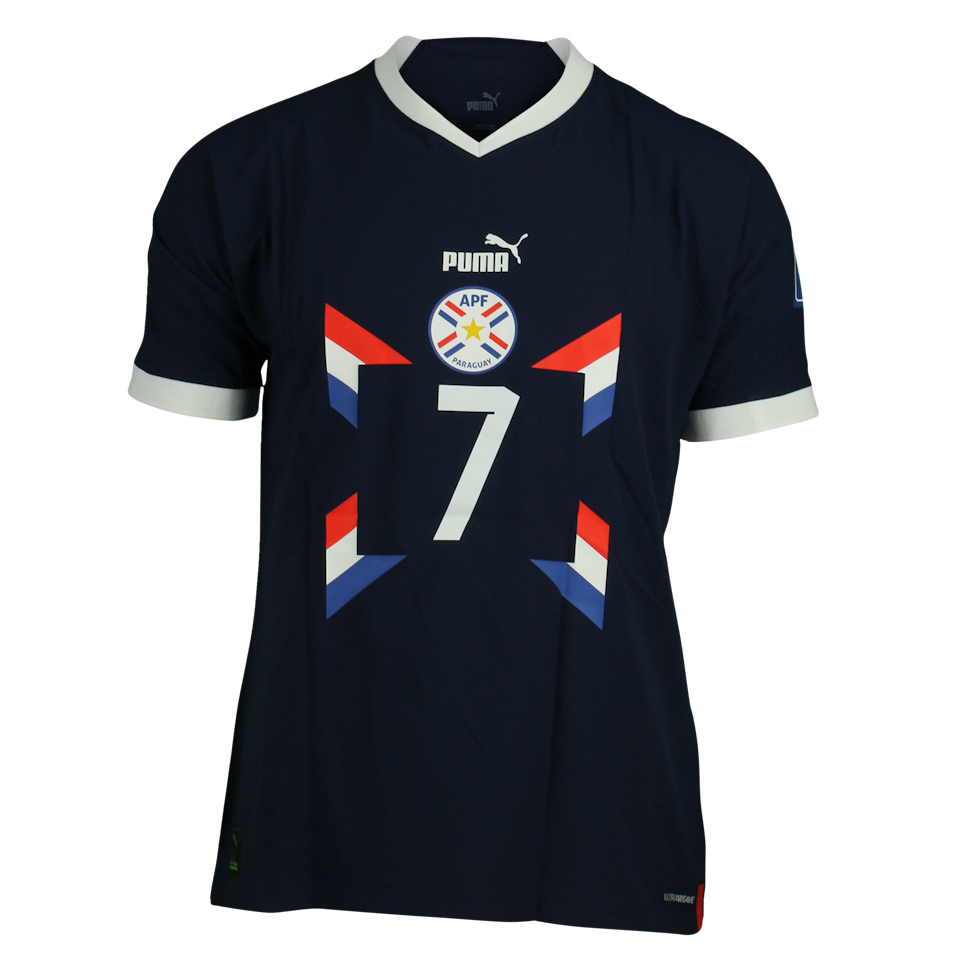 Paraguay-Trikot von Oscar René Cardozo Marín