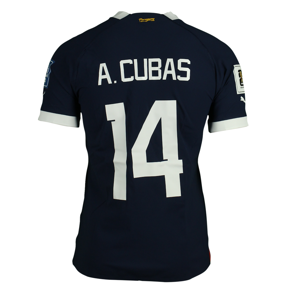 Adrián Andrés Cubas Paraguay shirt