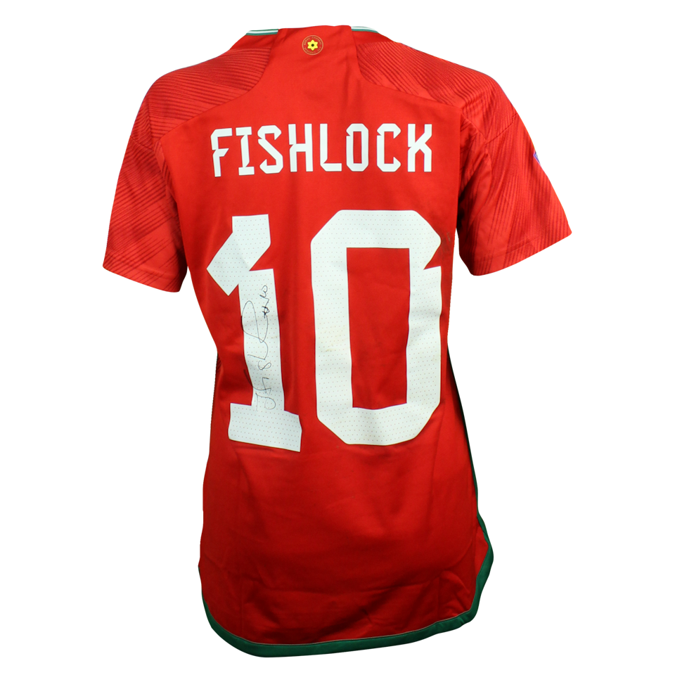 Wales W-Trikot von Jessica Fishlock