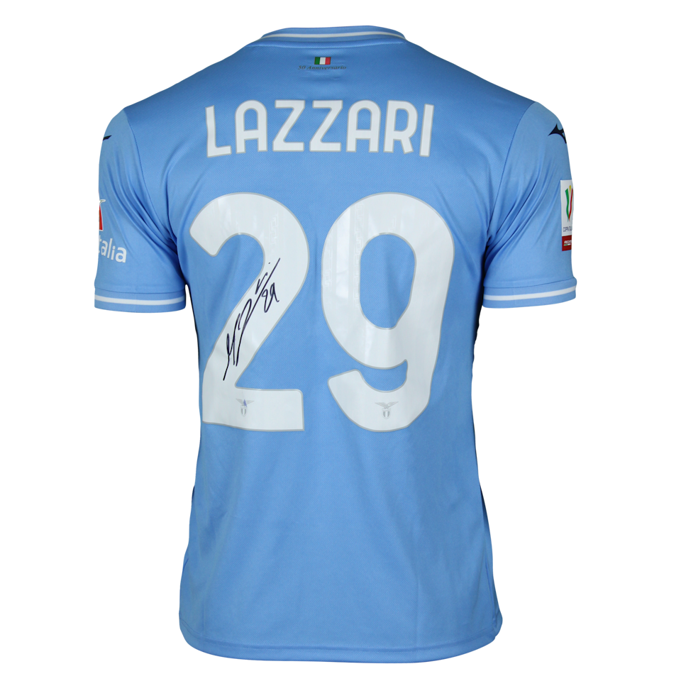 Manuel Lazzari Lazio shirt