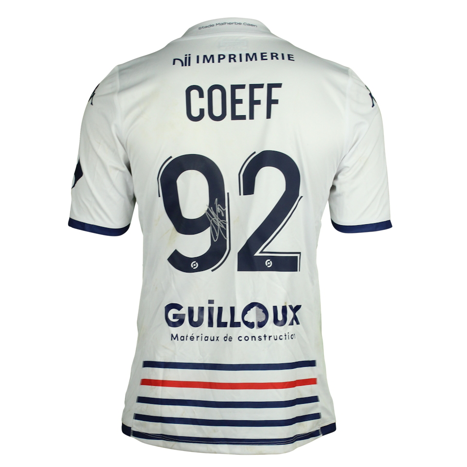 Alexandre Coeff Stade Malherbe Caen shirt