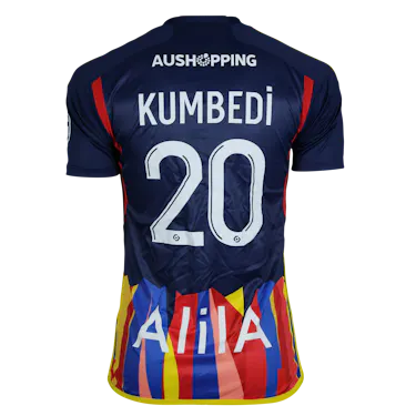 来自Olympique Lyonnais的Sael Kumbedi球衣