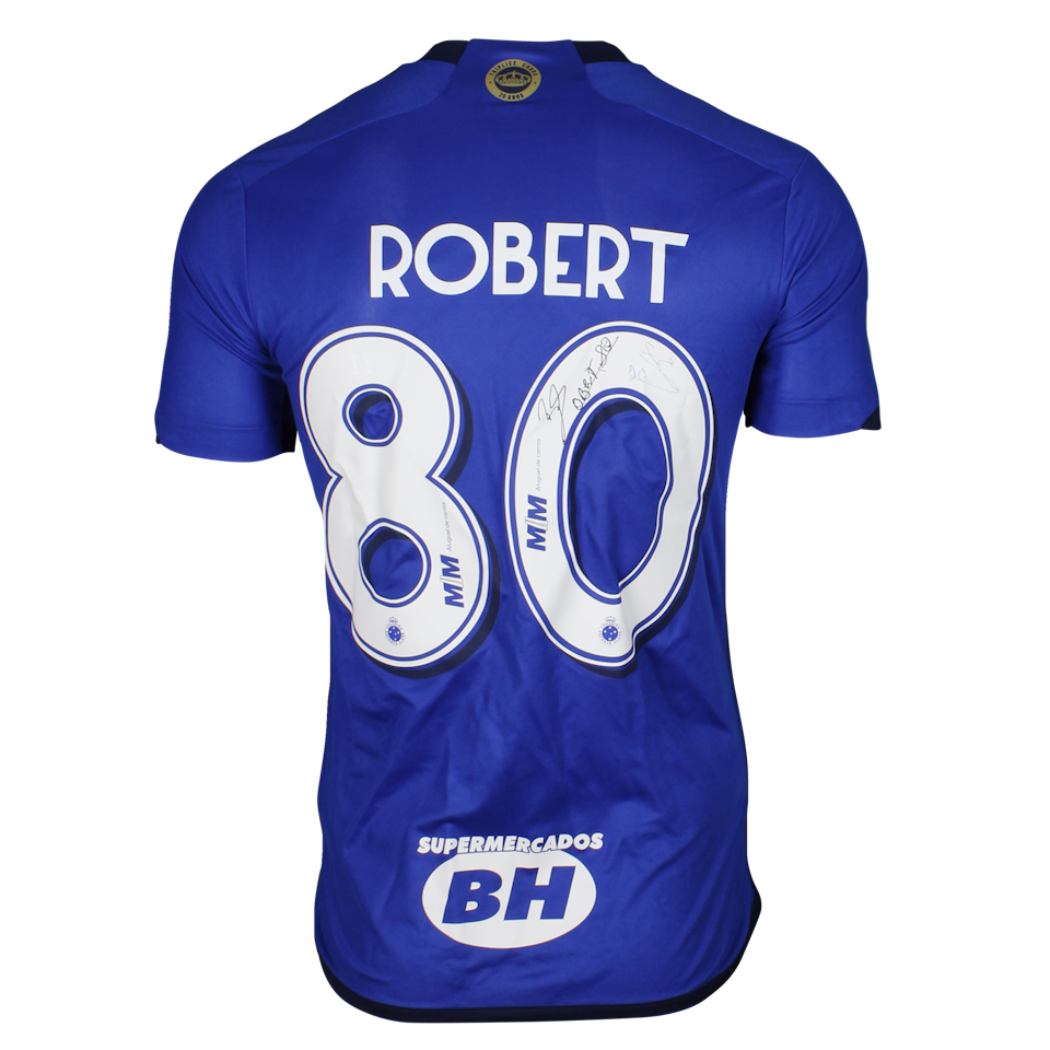 Cruzeiro 팀의 Robert Vinicius Rodrigues Silva 셔츠