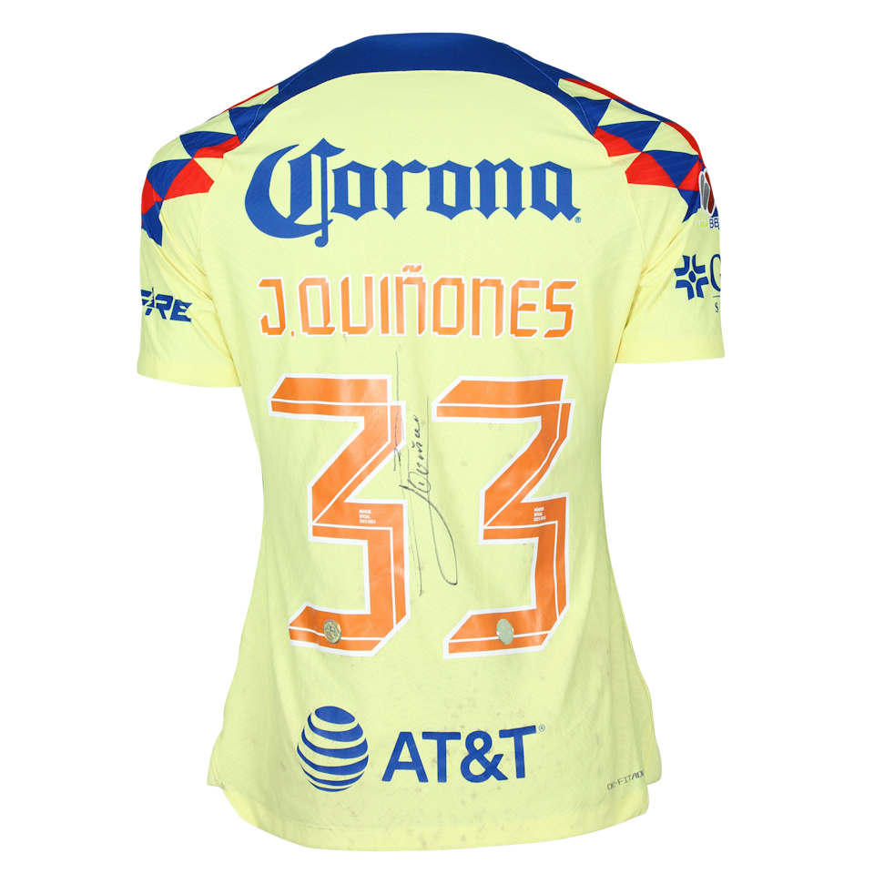 Julián Andrés Quiñones Quiñones Club América camisa.