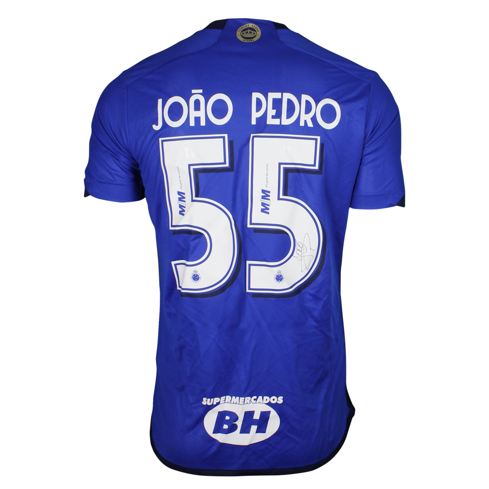 João Pedro da Cruz Oliveira Cruzeiro camisa.