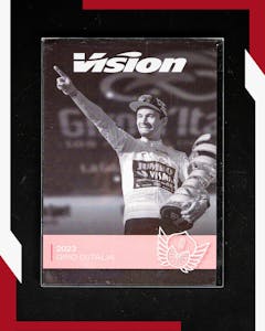 Mounted Special Edition Pink FSA Roglič Handlebars