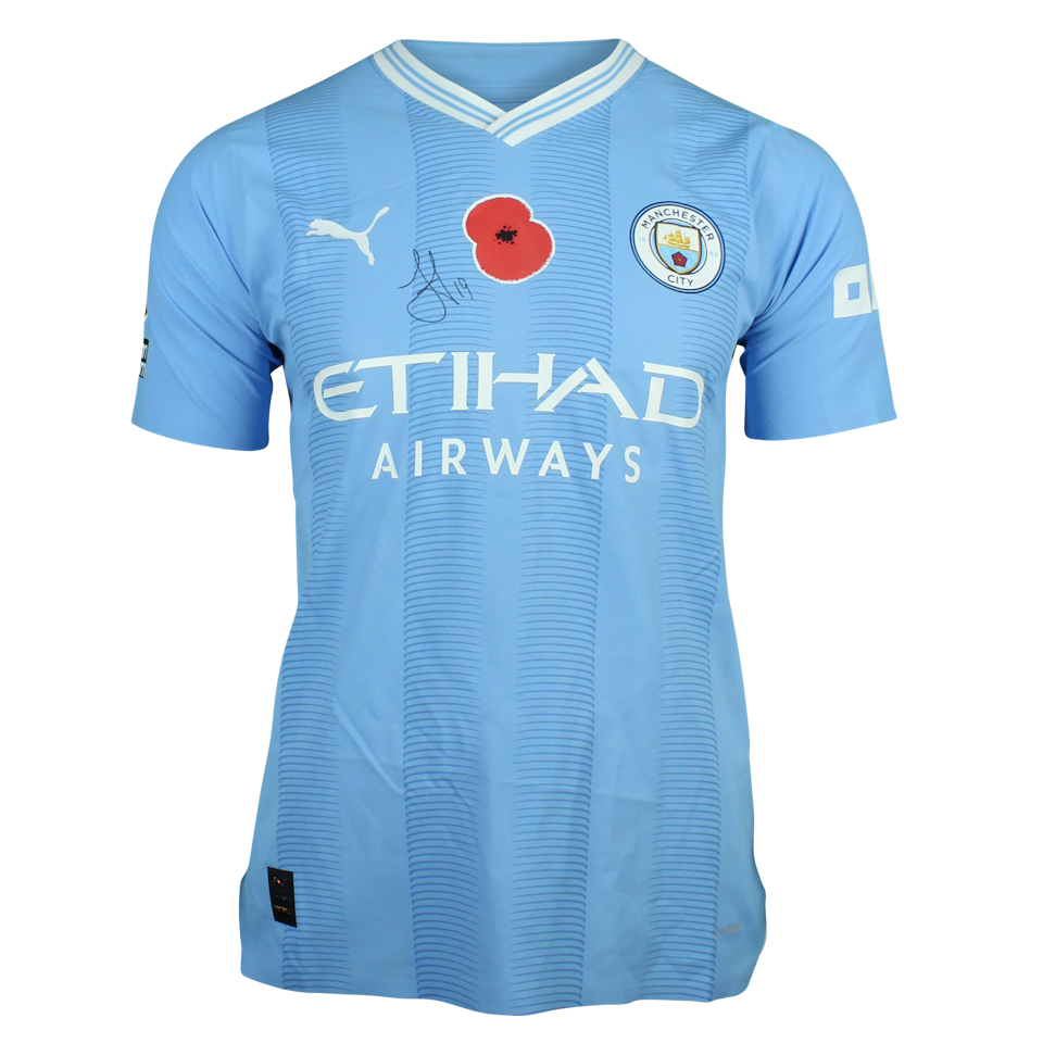 Julián Alvarez Manchester City shirt