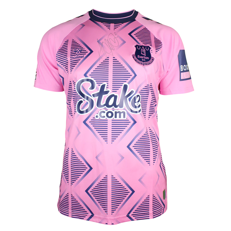 来自Everton的James Tarkowski球衣