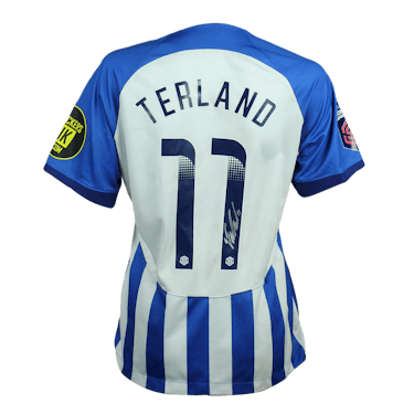 Official Brighton & Hove Albion WFC Soccer Game-Worn Jerseys