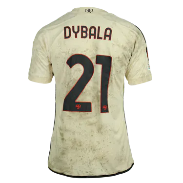 来自AS Roma的Paulo Dybala球衣