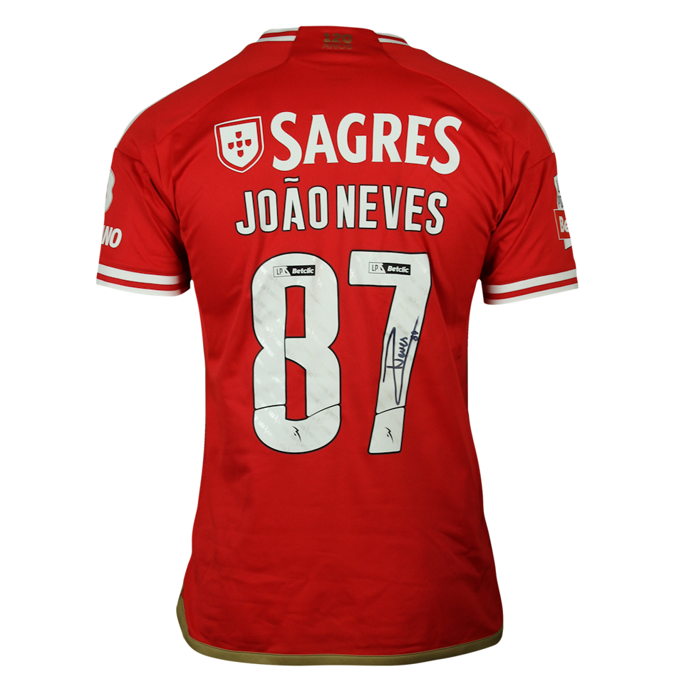 João Neves SL Benfica jersey