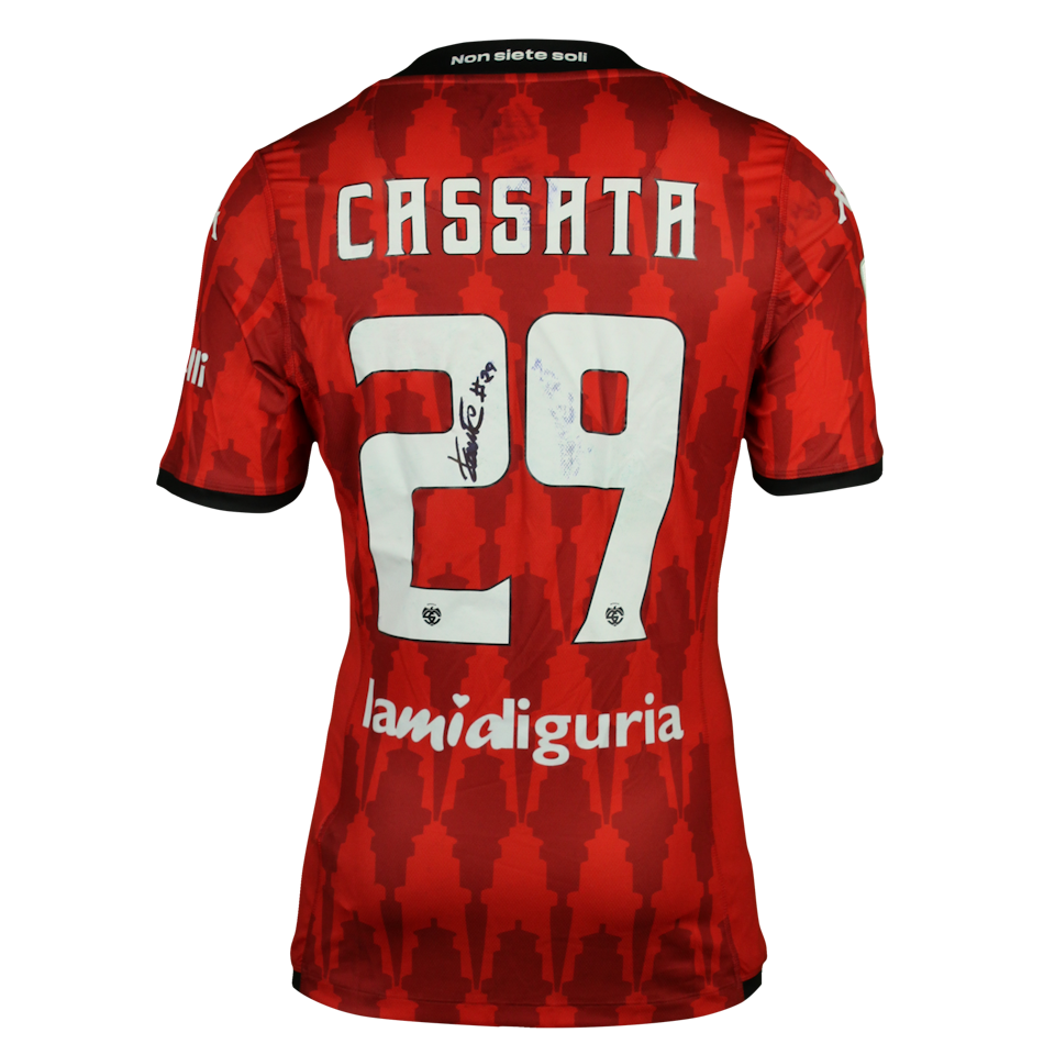 Francesco Cassata Spezia Calcio shirt