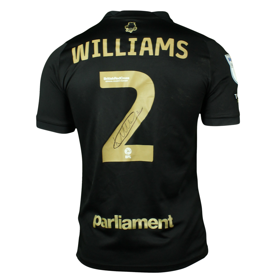 Jordan Williams Barnsley jersey