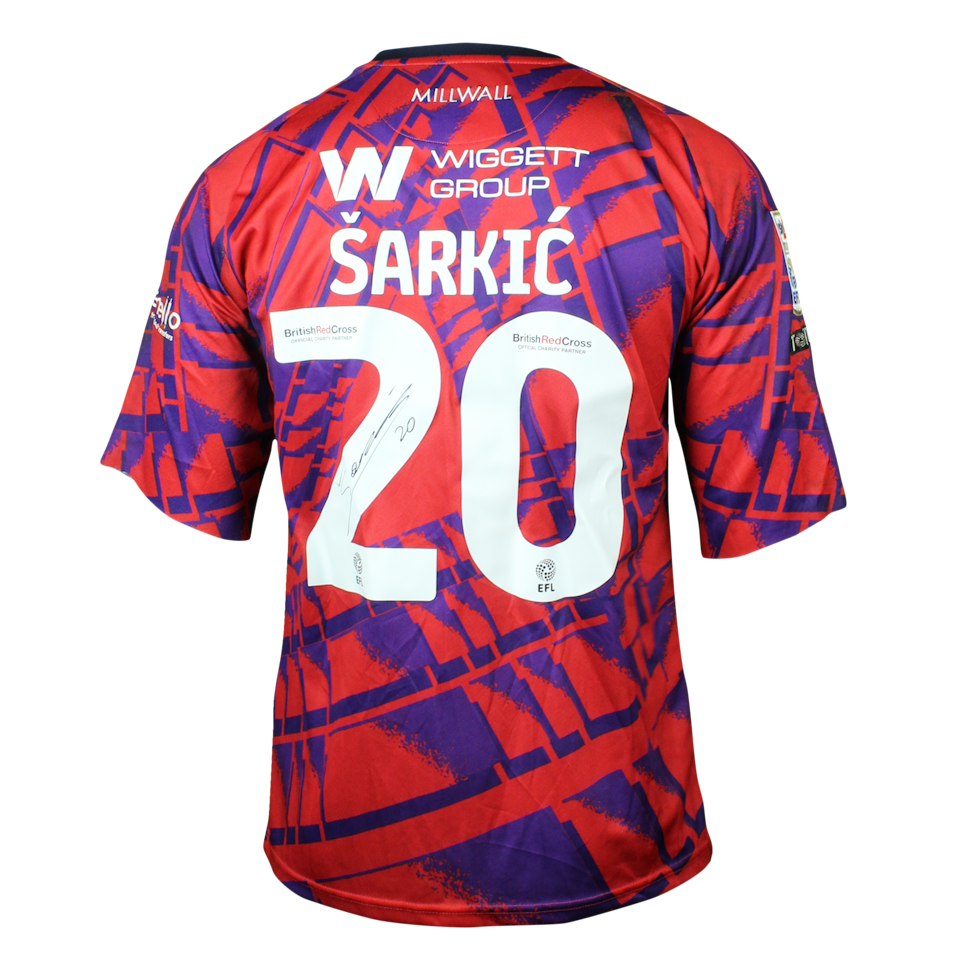 Matija Šarkić Millwall shirt