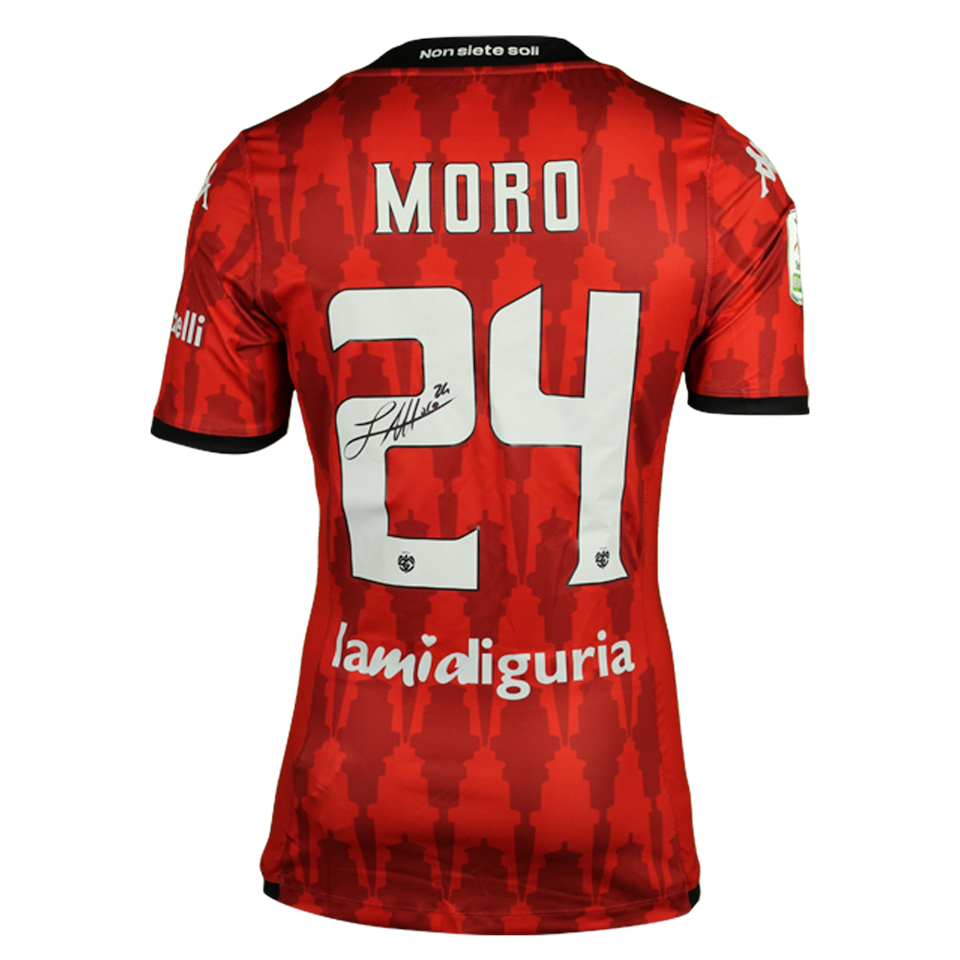 Luca Moro Spezia Calcio shirt