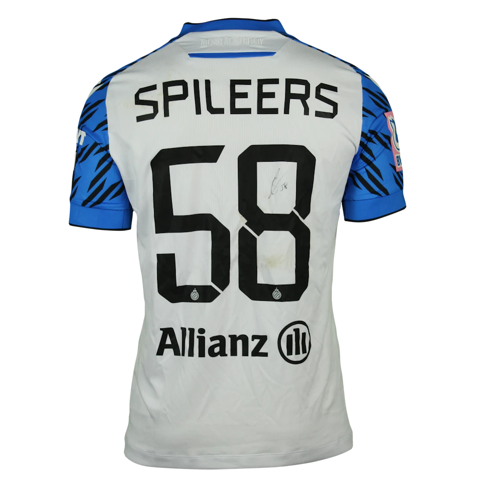 Camisola de Jorne Spileers, Club Brugge