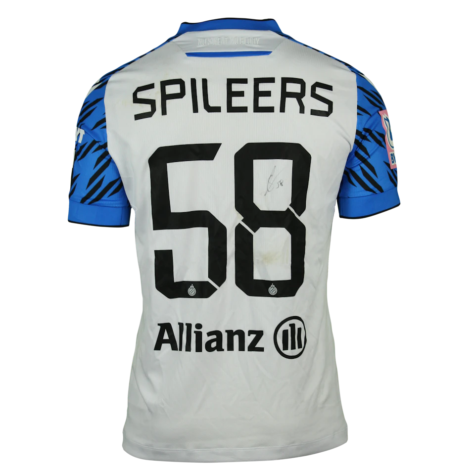 Maillot de Jorne Spileers (Club Brugge)